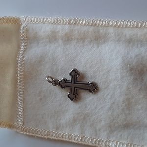 James Avery Silver "Passion Cross Pendant" Charm